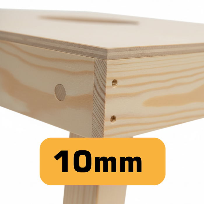 Cornhole Set - 120x60 - Wicked Wood Design Cornhole sets Wicked Wood Games 10mm