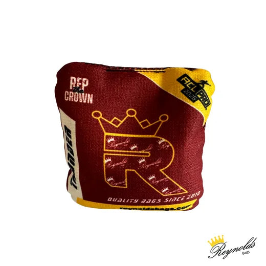 Reynolds Thunder 2026 Bags - 1x4 Cornhole Bags Cornhole Bags Reynolds Red/Yellow