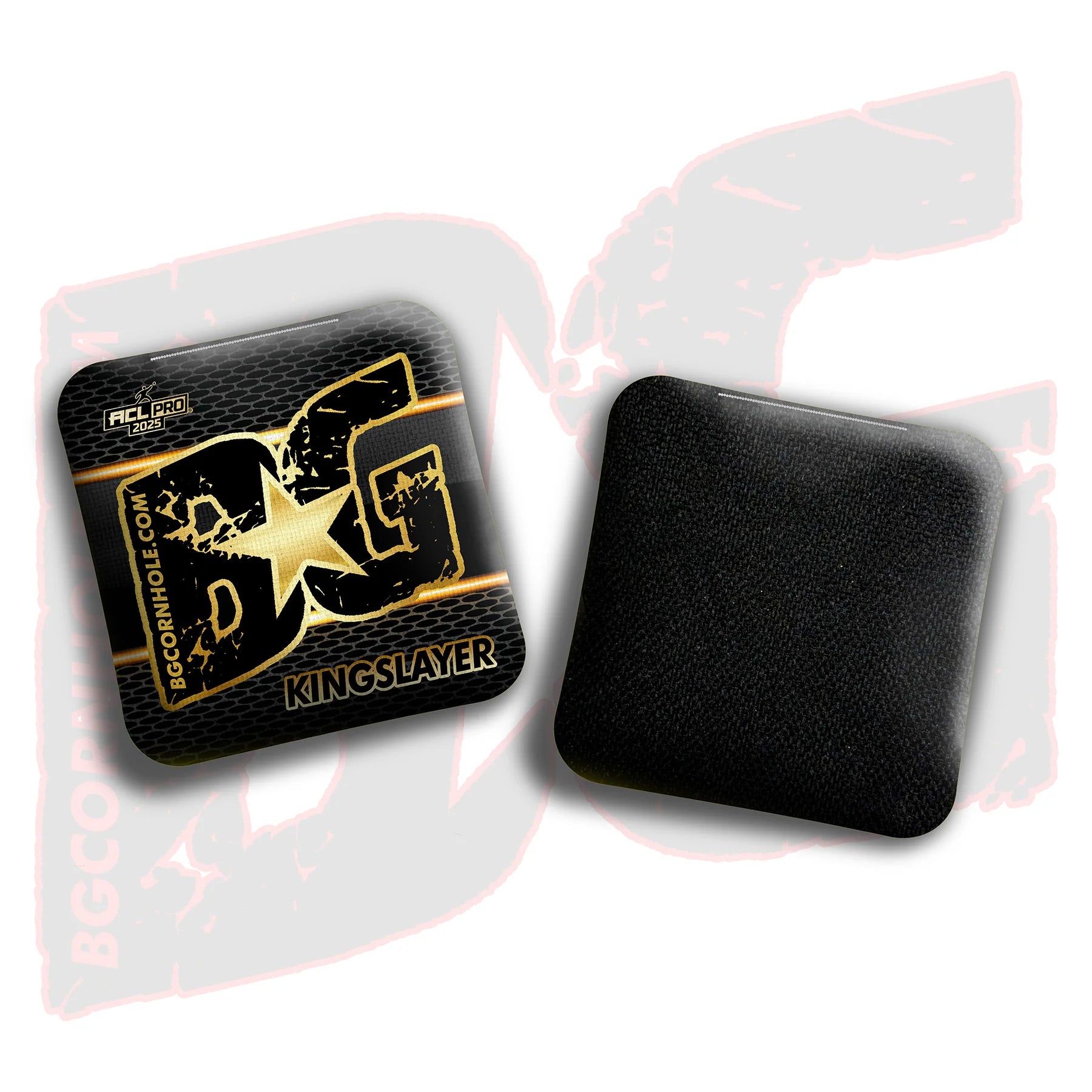 BG Kingslayer 2026 - ACL Pro Bags Cornhole Bags BG Cornhole Black - Gold