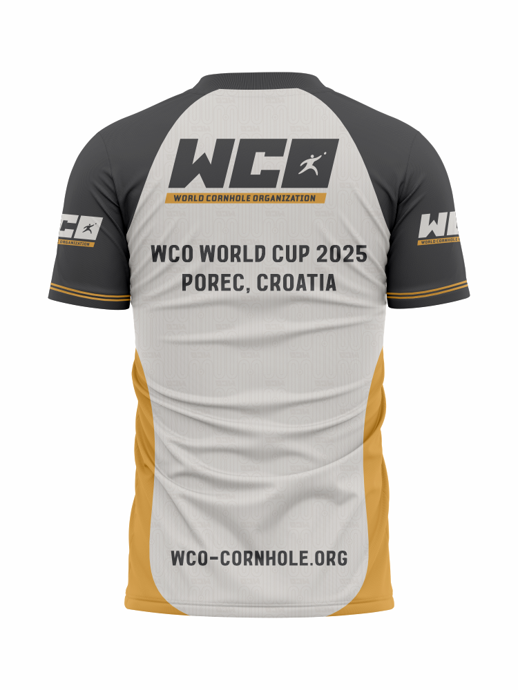 Official WCO (World Cornhole Organization 2026 - Porec Jersey Wicked Wood Games