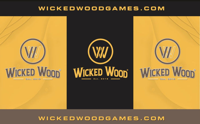 Professionele Cornhole Set van Twee Matten Accessoires Wicked Wood Games