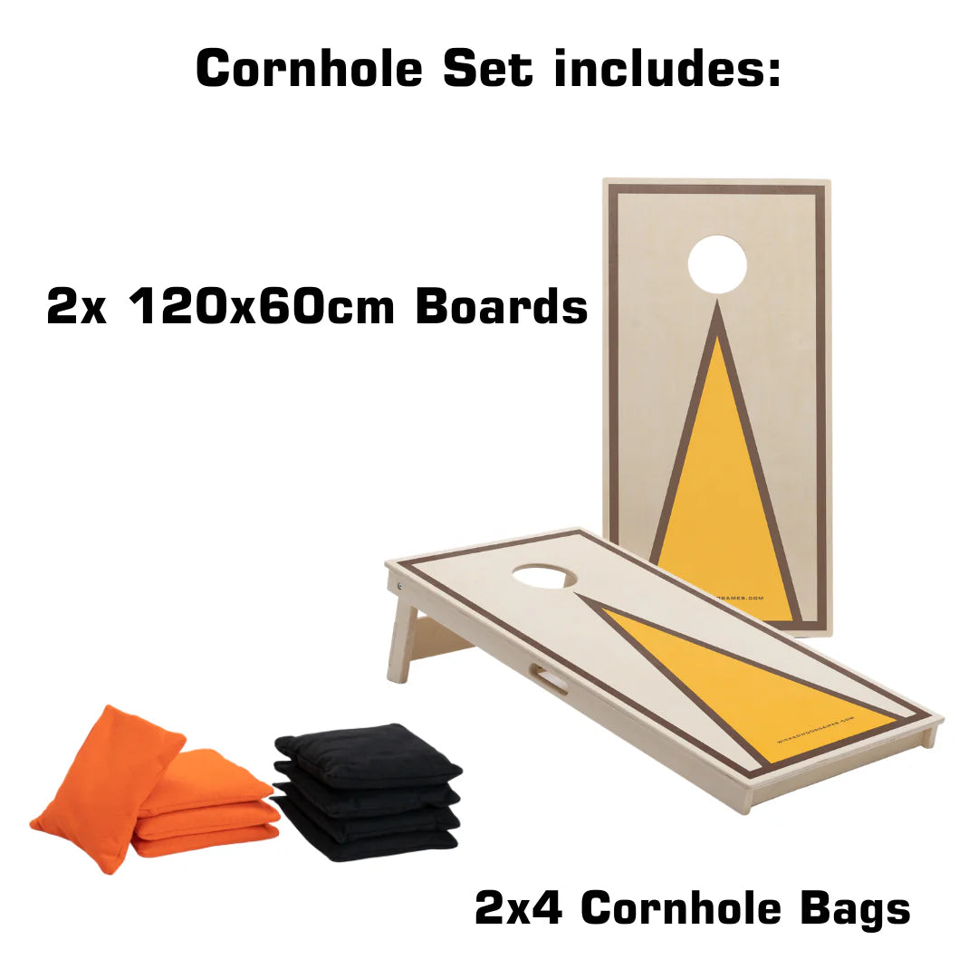 TRIANGLE - Cornhole Set - 15mm Cornhole sets Wicked Wood Games