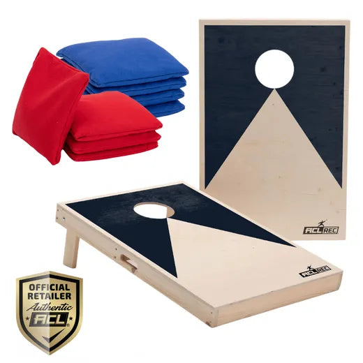 Cornhole set (90×60) met zakjes op speelbord