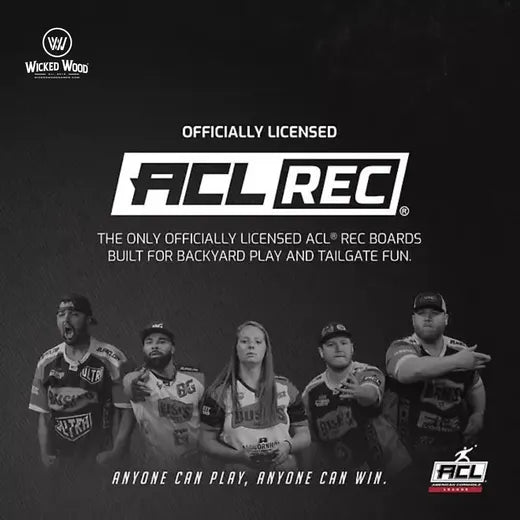 Cornhole Set - 90x60 - Black Cornhole sets Wicked Wood Games