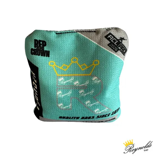 Reynolds Thunder 2026 Bags - 1x4 Cornhole Bags Cornhole Bags Reynolds Green/Grey