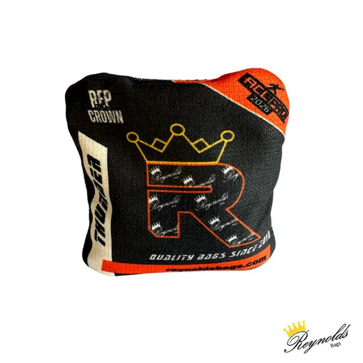 Reynolds Thunder 2026 Bags - 1x4 Cornhole Bags Cornhole Bags Reynolds Black/Orange