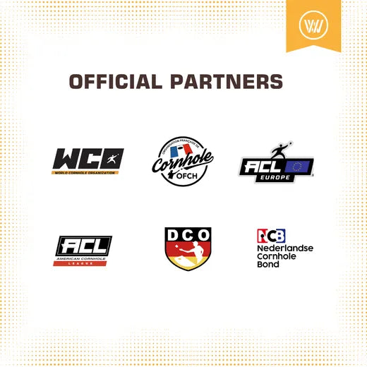 Cornhole Mini Set - Red Zone Style (60x30cm) Cornhole Set Wicked Wood Games