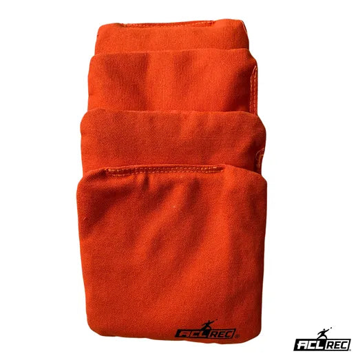 1x4 Cornhole Bags - Double Sides - ACL REC - Granulaat vulling Cornhole Bags Wicked Wood Games Double Sided - Oranje