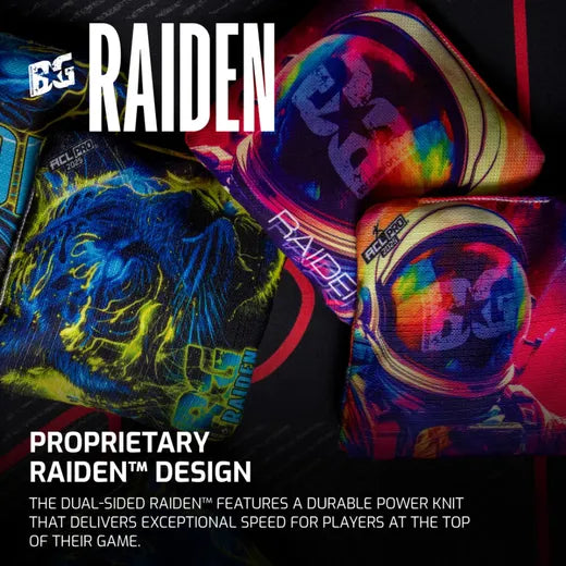 BG - Raiden - 2025 - ACL PRO - 1x4 Cornhole Bags Cornhole Bags BG Cornhole