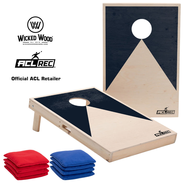 Cornhole Set - 90x60 - Black Cornhole sets Wicked Wood Games