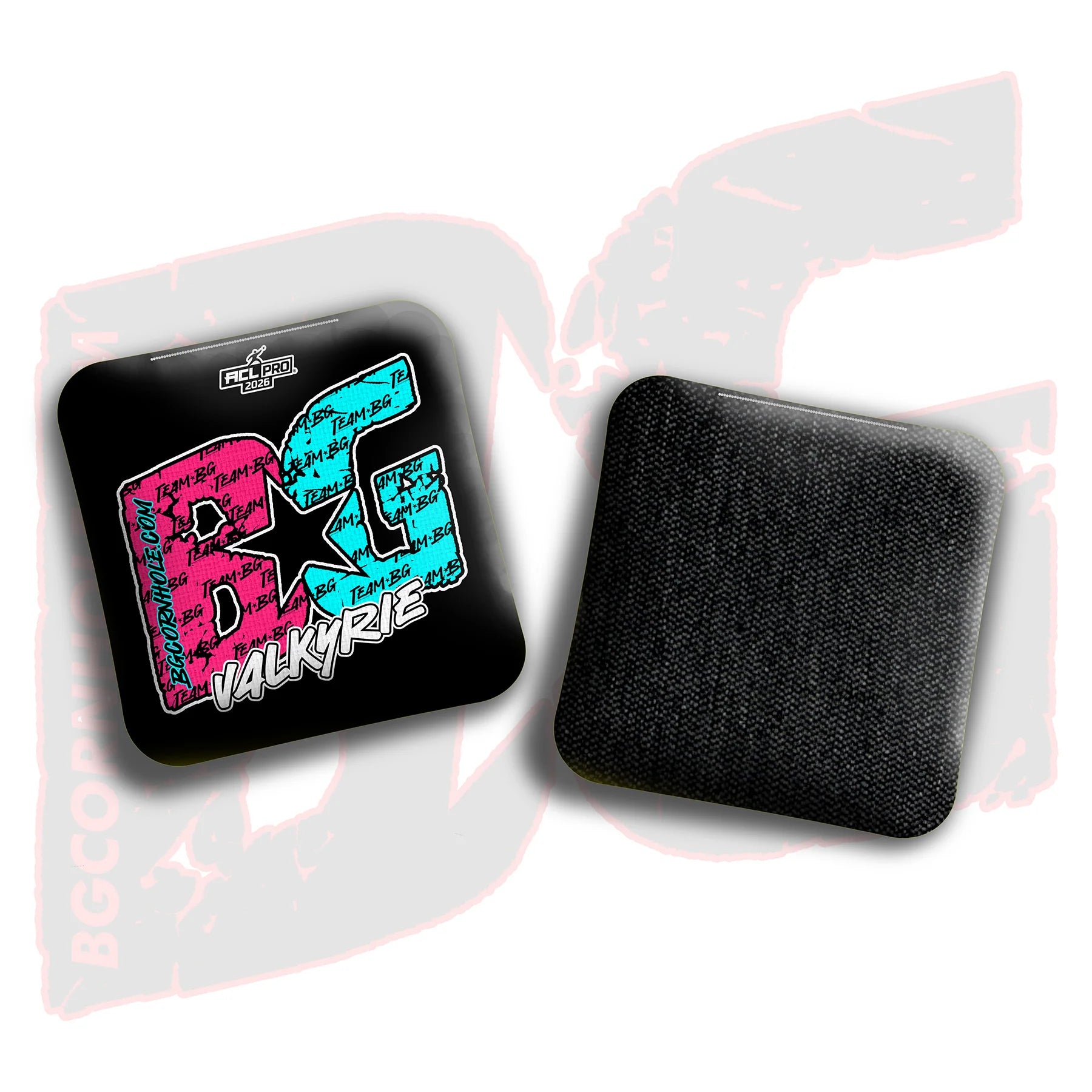 BG Valkyrie 2026 - ACL Pro Bags Cornhole Bags BG Cornhole Miami Split - Black