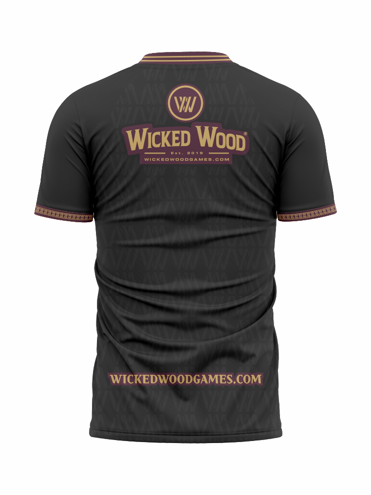 Wicked Wood 2026 Jersey - Black Wicked Wood Games