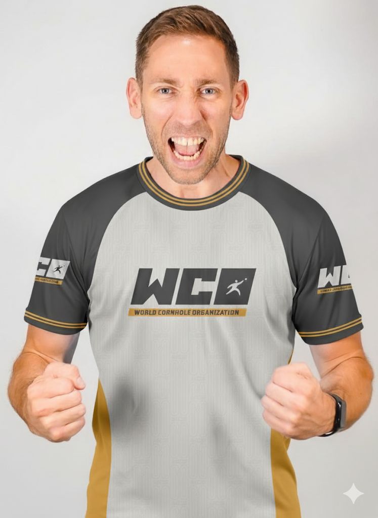 Official WCO (World Cornhole Organization 2026 - Porec Jersey Wicked Wood Games